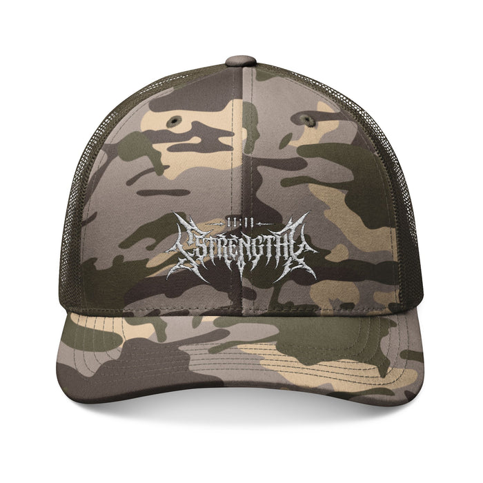11:11 Strength Camo Trucker Hat