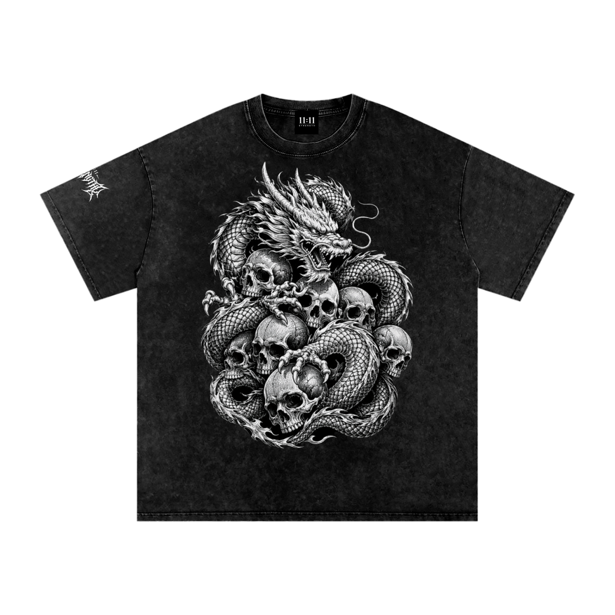Ryū Dragon & Skull Tee