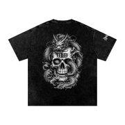Dragon & Skull Oversized Tee